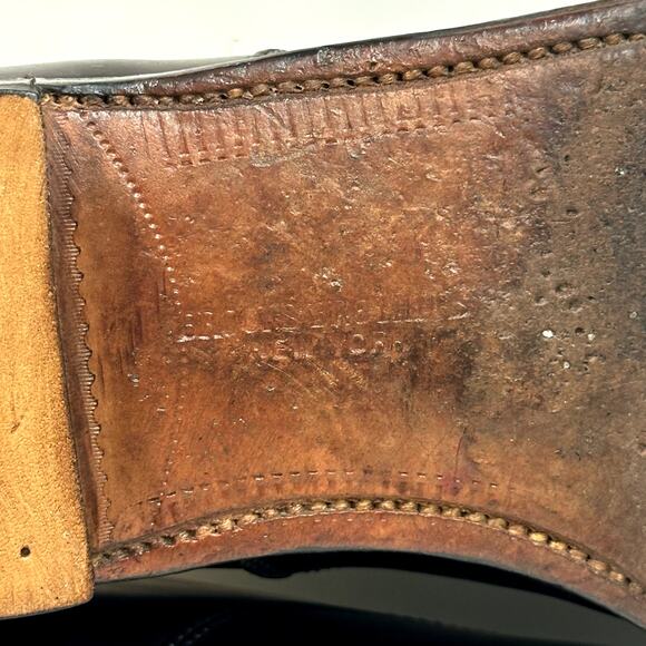 NEW HEELS Alden 782 Cap Toe Oxford Bal Color 8 Shell Cordovan Made in USA 9.5 - Picture 11 of 13